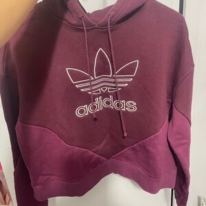 Adidas Maroon Sweatshirt